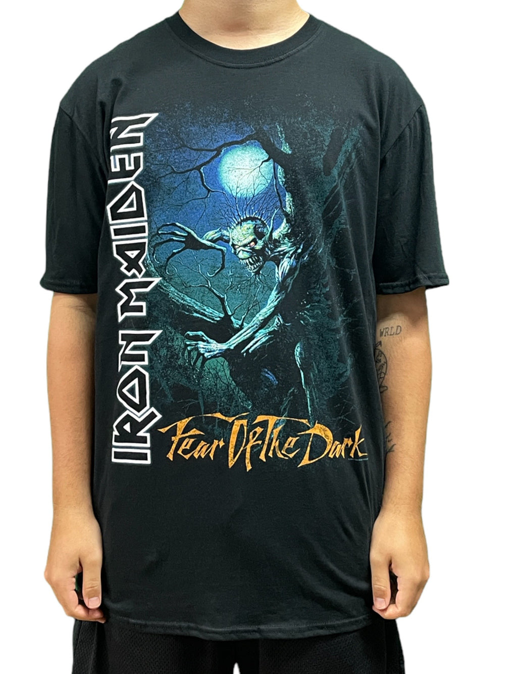 Iron Maiden Fear Of The Dark Tree Sprite  Unisex Official T Shirt Various Sizes NEW