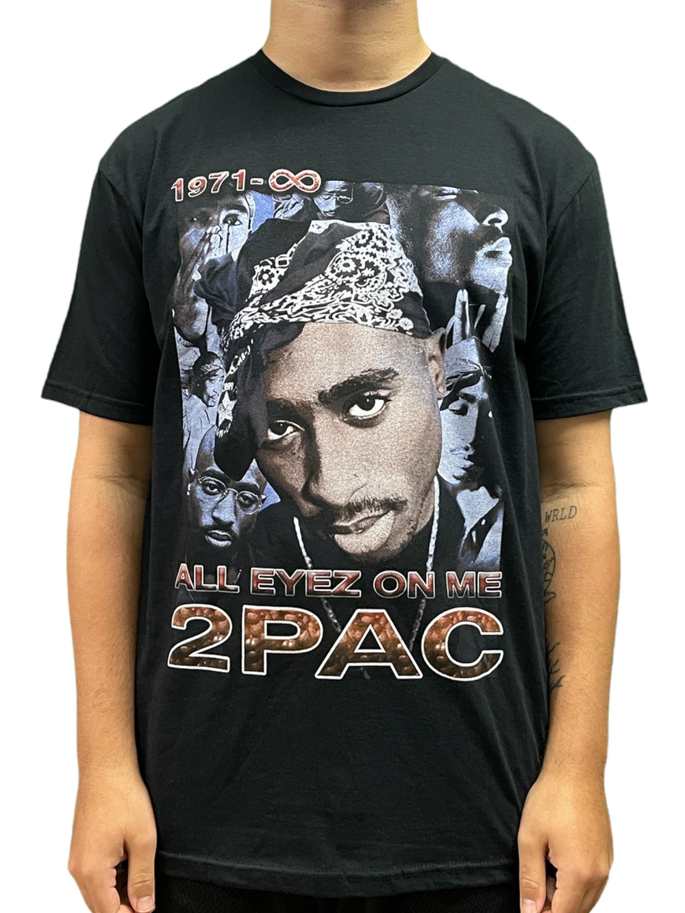 Tupac All Eyez 1971 Homage Unisex Official T Shirt Brand New Various Sizes