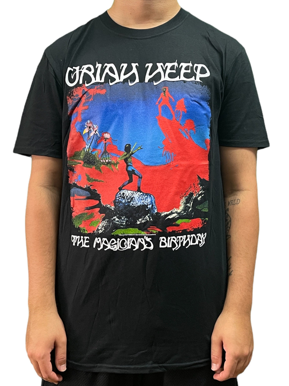 Uriah Heep Birthday Black Unisex Official T Shirt Brand New Various Sizes
