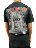 Iron Maiden First Album Tracklist V3 Unisex Official T Shirt Various Sizes Back Print NEW