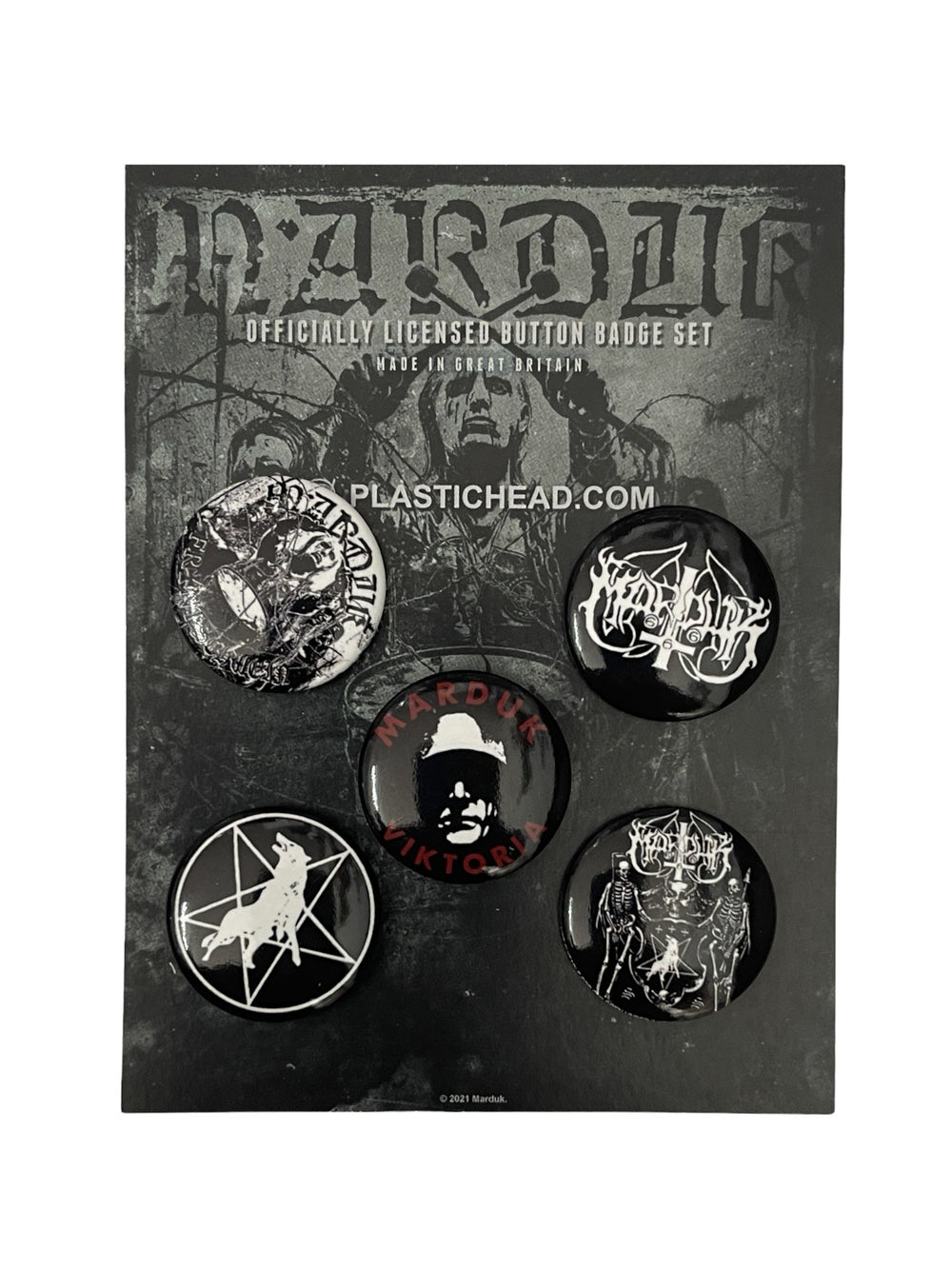 Marduk Official Merchandise Badge Pack Brand New -  139