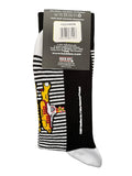Beatles The SEA COLOUR BLK Official Product 1 Pair Jacquard Socks Brand New