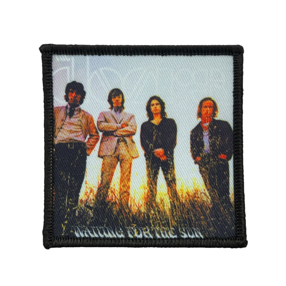 Doors The -  Standard Patch: Waiting for the Sun Official Woven Patch Brand New