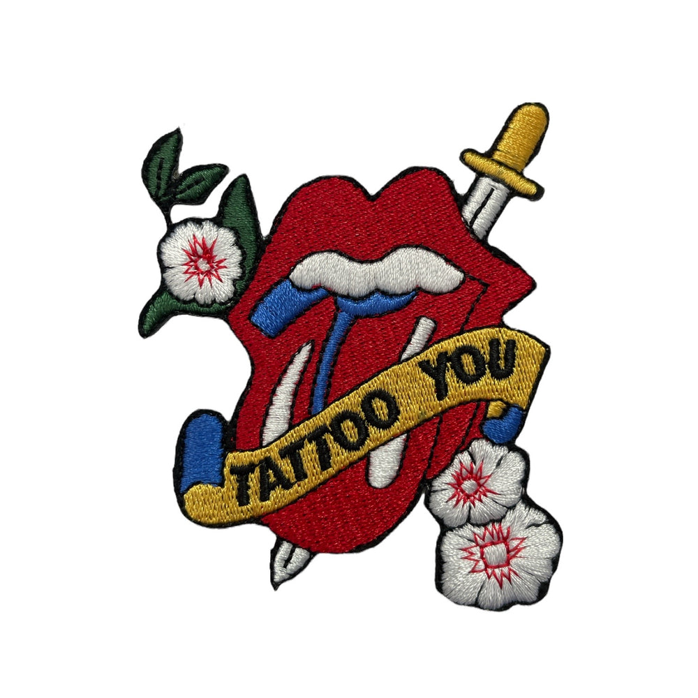 Rolling Stones The Medium Patch: Tattoo You Official Woven Patch Brand New