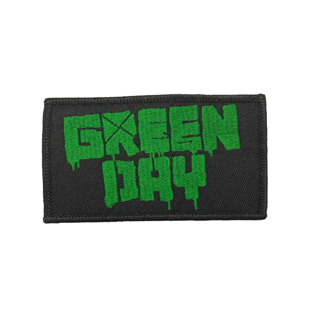 Green Day Standard Patch: Logo Official Woven Patch Brand New