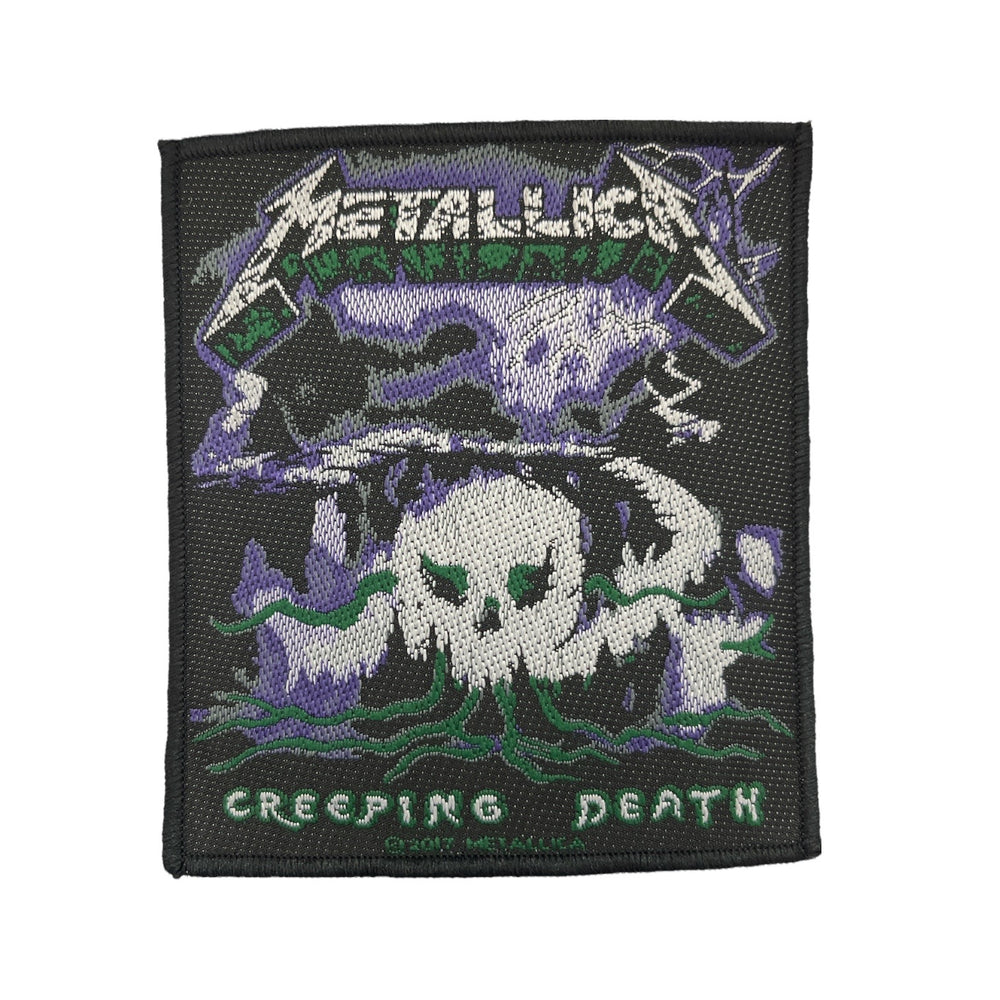 Metallica Standard Patch: Creeping Death Official Woven Patch Brand New
