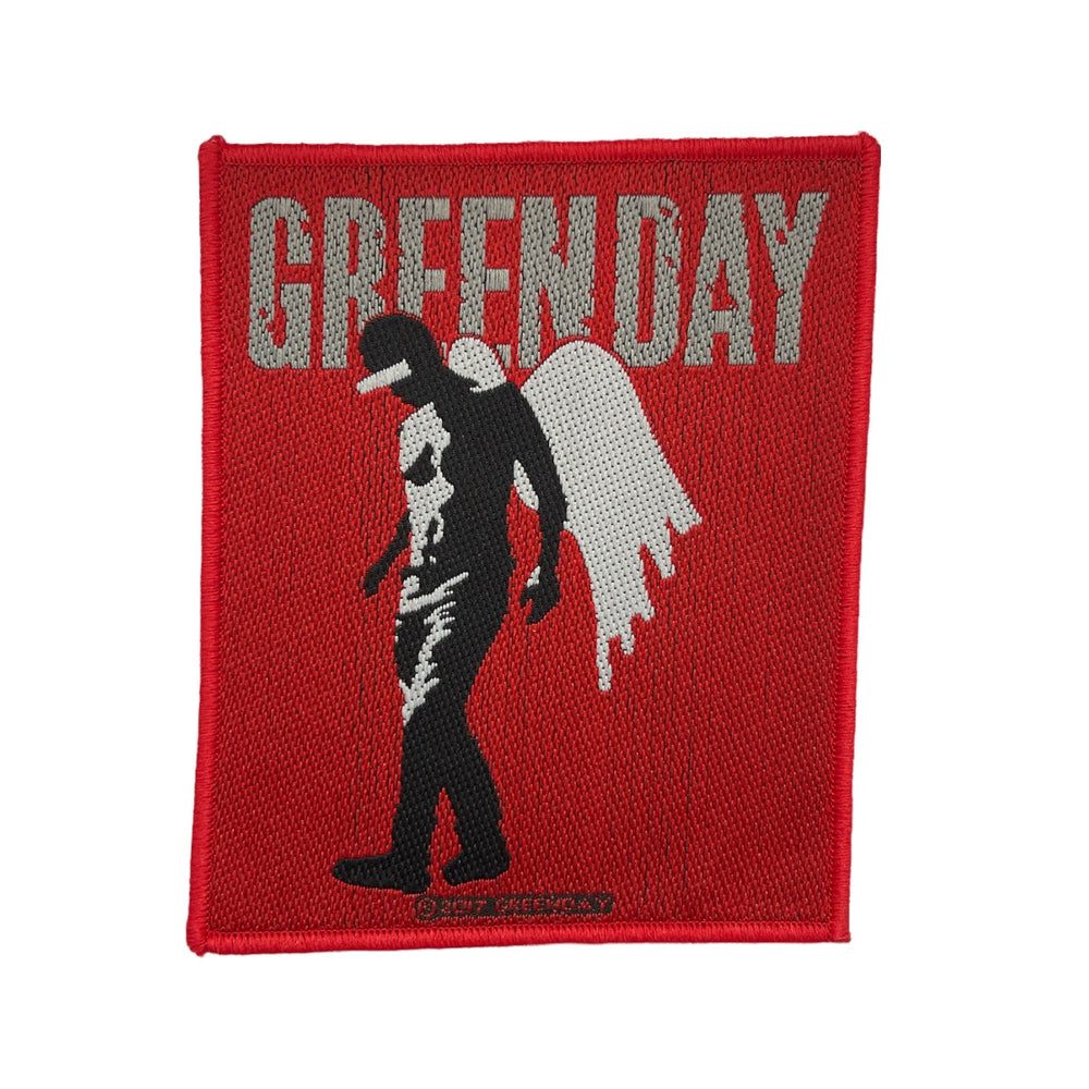 Green Day Standard Patch: Wings Official Woven Patch Brand New