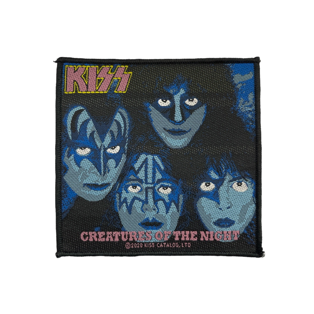 KISS Standard Patch: Creatures Of The Night Official Woven Patch Brand New