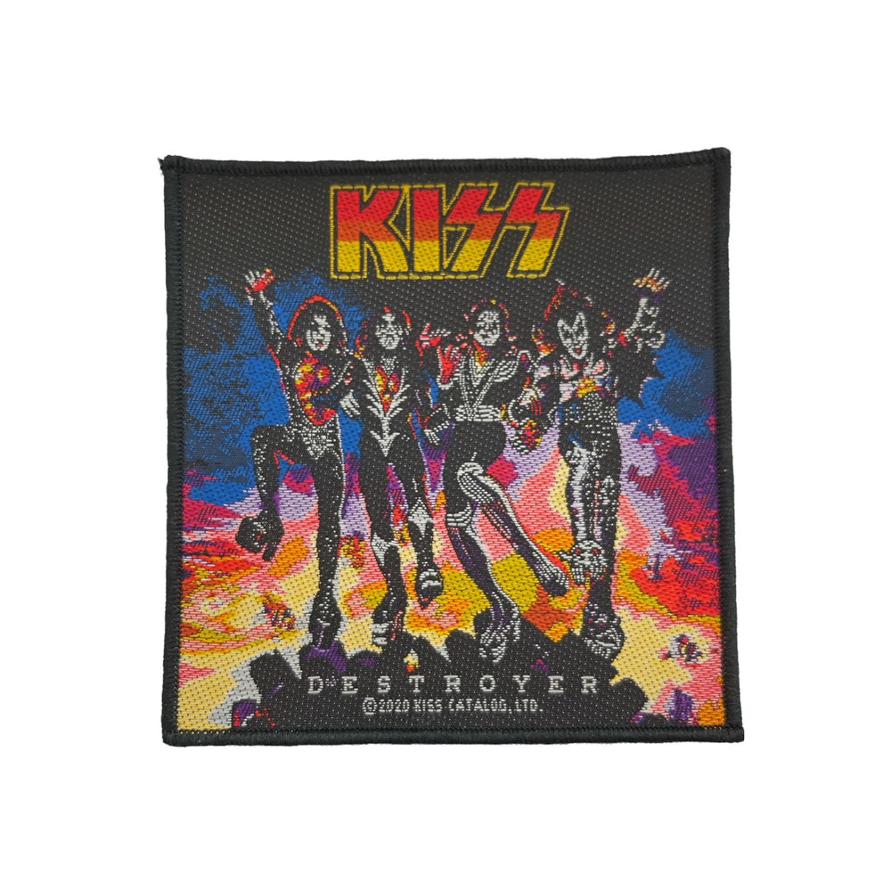 KISS Standard Patch: Destroyer Official Woven Patch Brand New