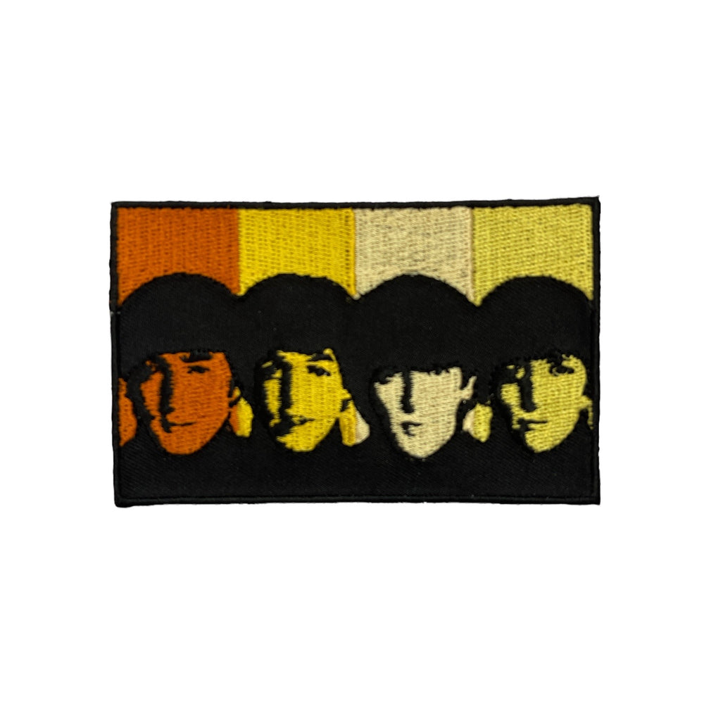 Beatles The Standard Patch: Heads in Bands (Iron On) Official Woven Patch Brand New