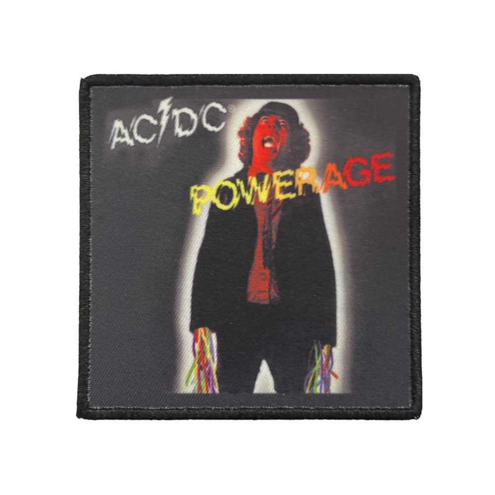 AC/DC Standard Patch: Powerage (Album Cover) Official Woven Patch Brand New