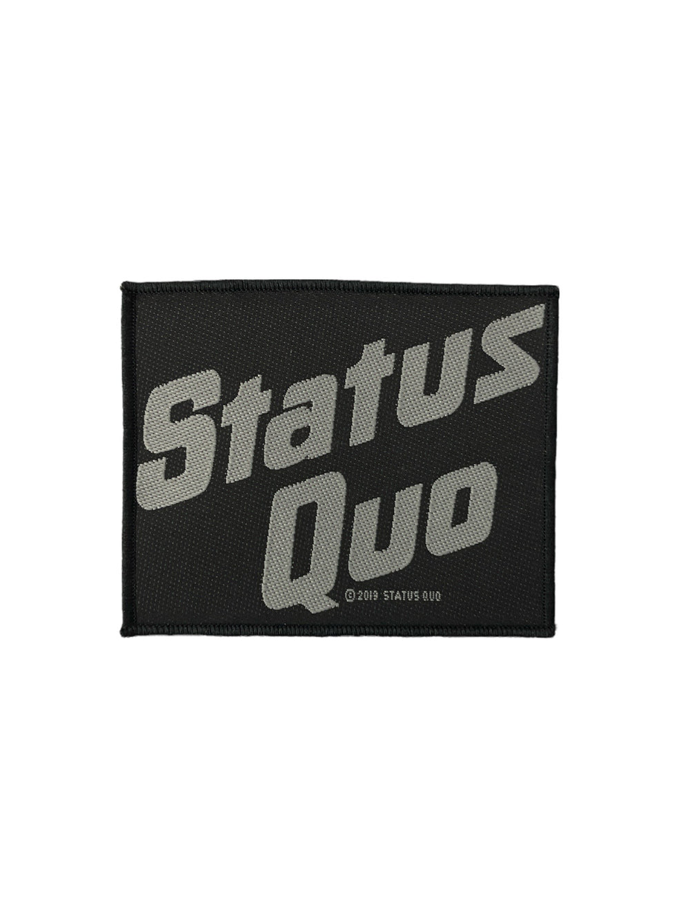 Status Quo Logo Official Woven Patch Brand New