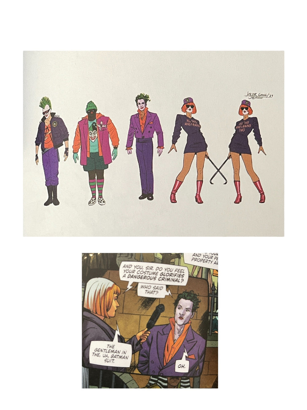 Prince – Batman '89 Hardback Book DC Comics Graphic Novel Prince