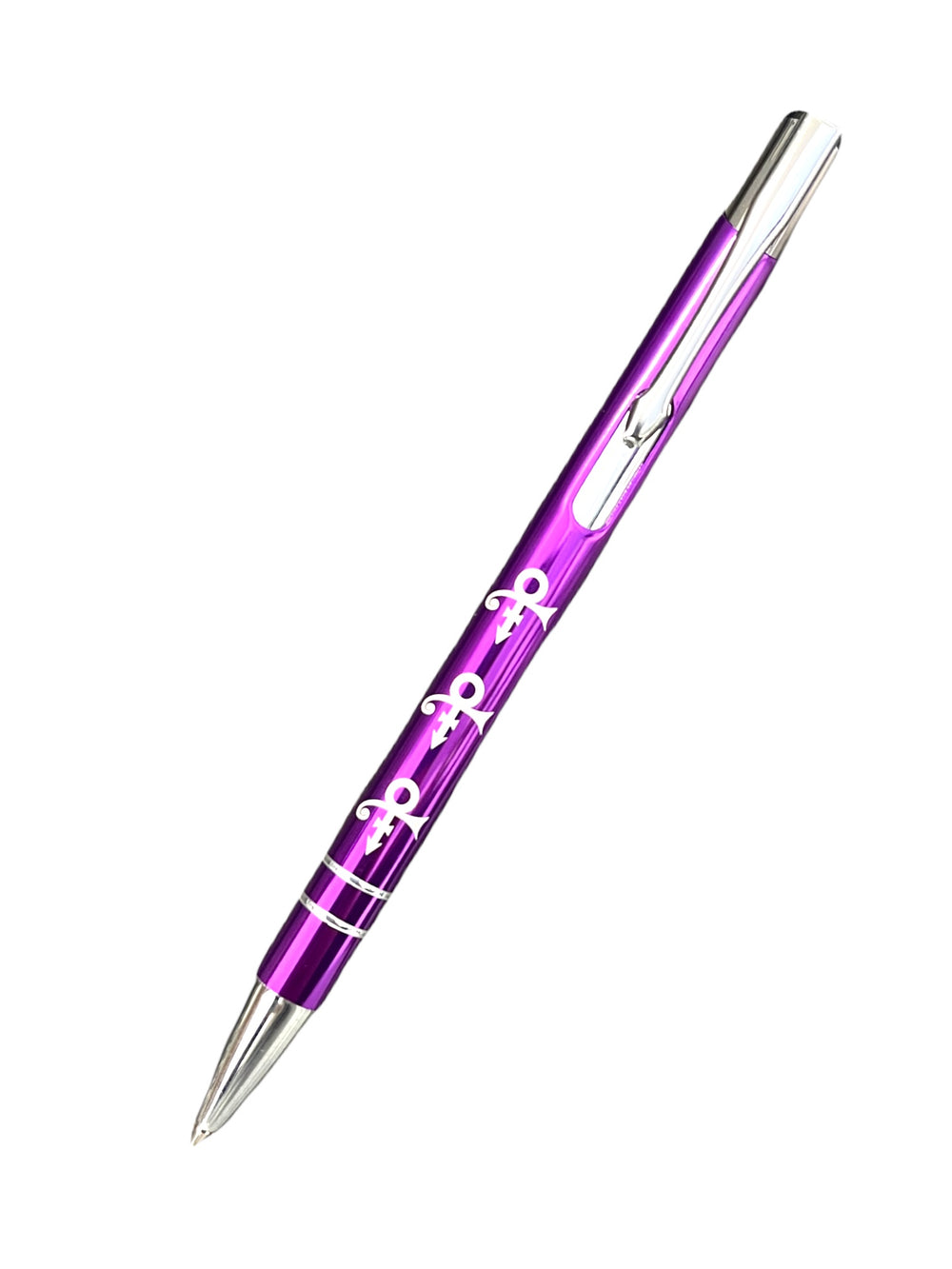 Prince Official Xclusive Purple Love Symbol Estate Authorised Engraved Metal Pen