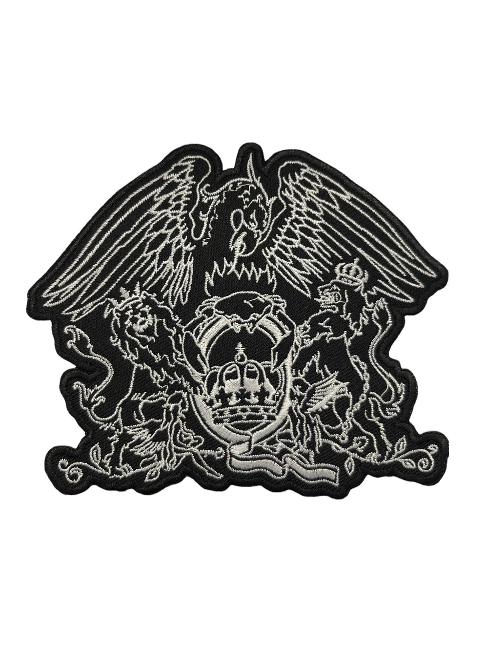 Queen Standard Patch: Cut-Out Crest Official Woven Patch Brand New