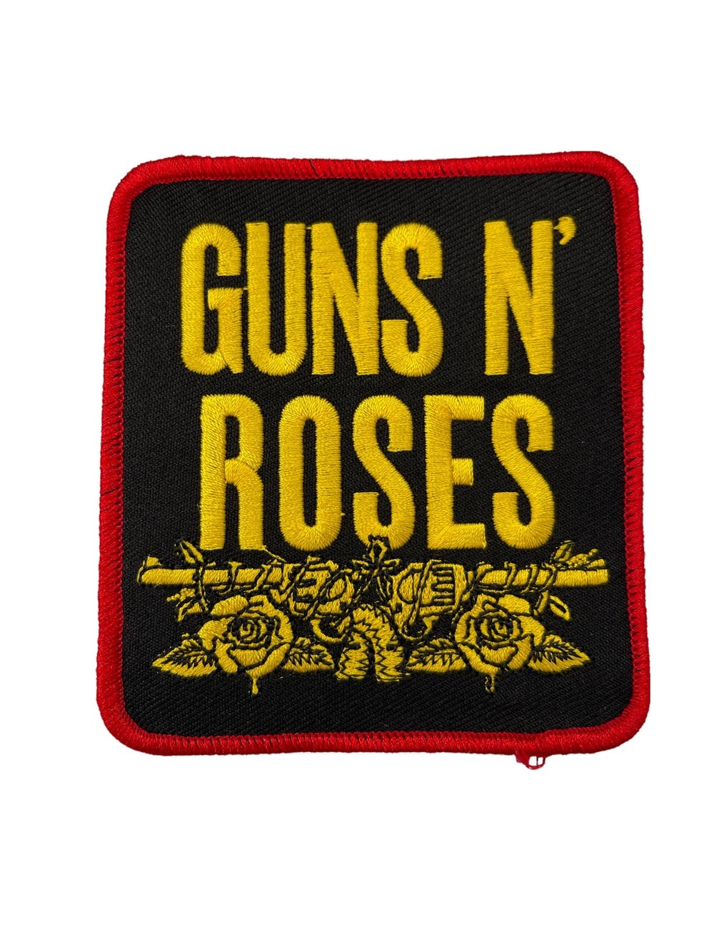 Guns N' Roses Standard Patch: Stacked Black Official Woven Patch Brand New