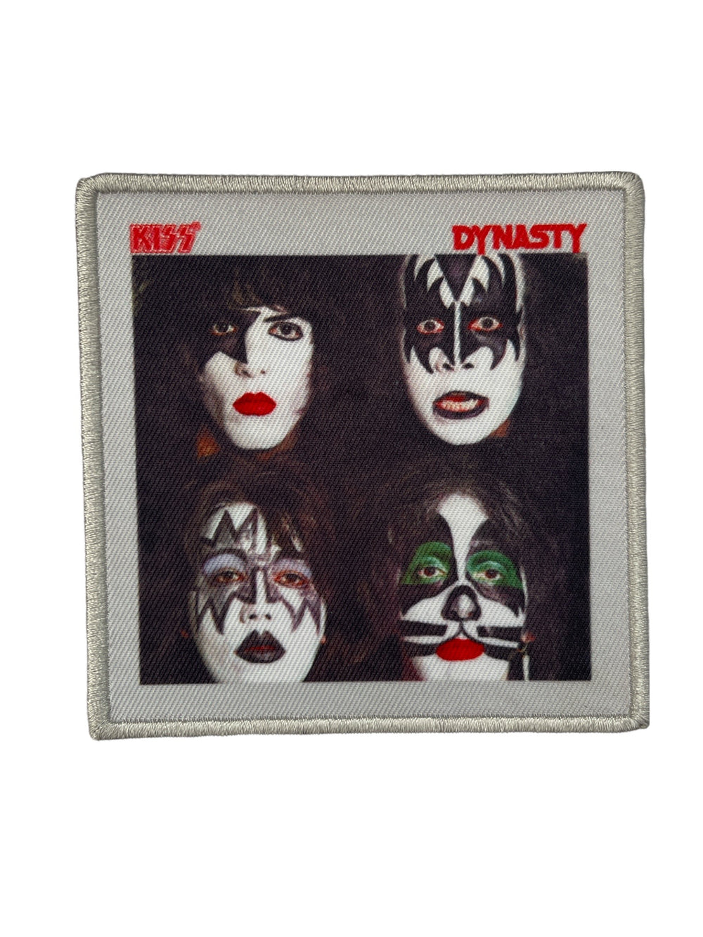 KISS Standard Patch: Dynasty (Album Cover) Official Woven Patch Brand New