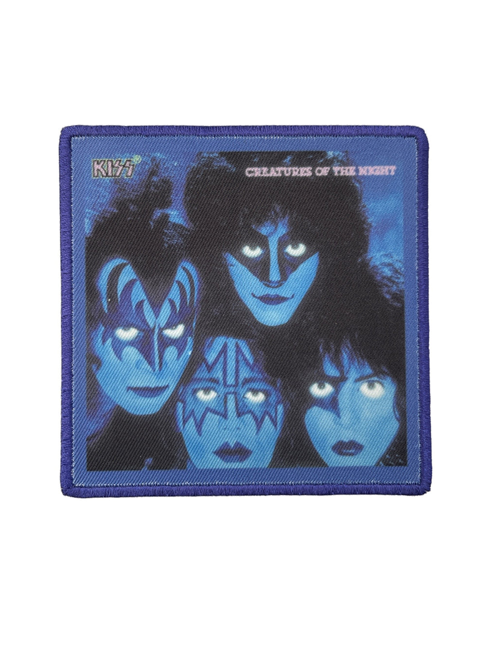 KISS Standard Patch: Creatures Of The Night (Album Cover) Official Woven Patch Brand New