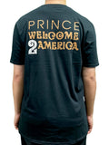 Prince Welcome 2 America Guitar Unisex Official Unisex T Shirt Printed Front & Back