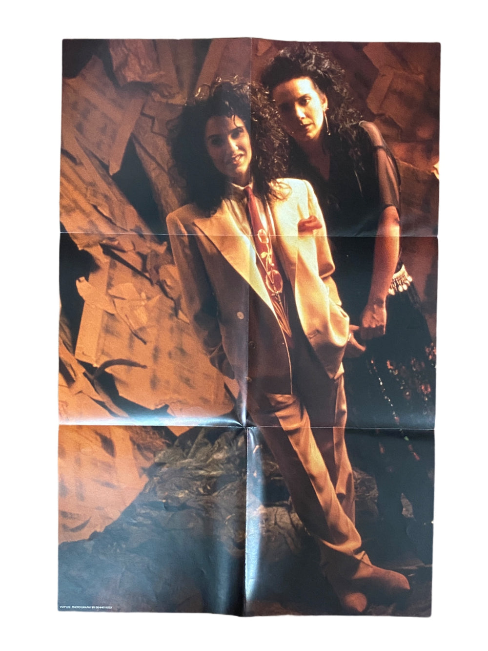 Prince – Wendy & Lisa Lolly Lolly 12 Inch Vinyl Single 1989 Original Prince WITH POSTER AS
