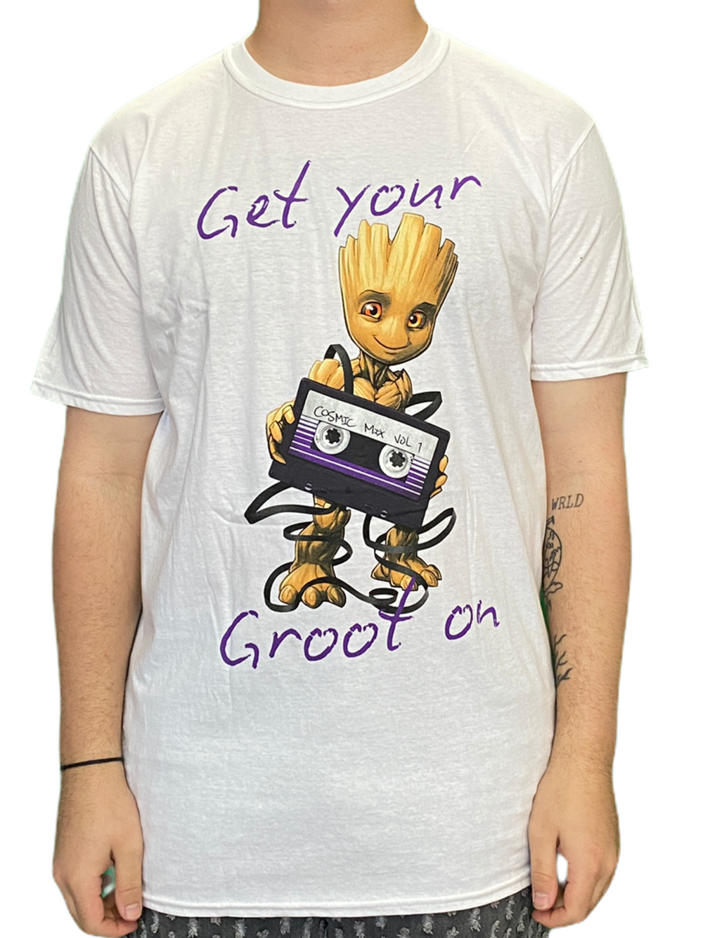 Guardians Of The Galaxy Groot On Unisex Official T Shirt Brand New Various Sizes