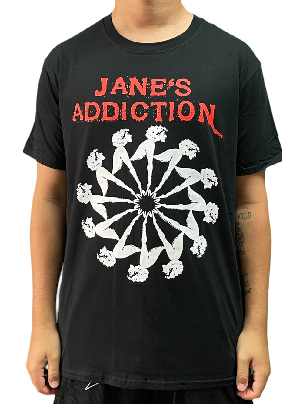 Jane's Addiction Lady Wheel Official Unisex T Shirt Brand New Various Sizes