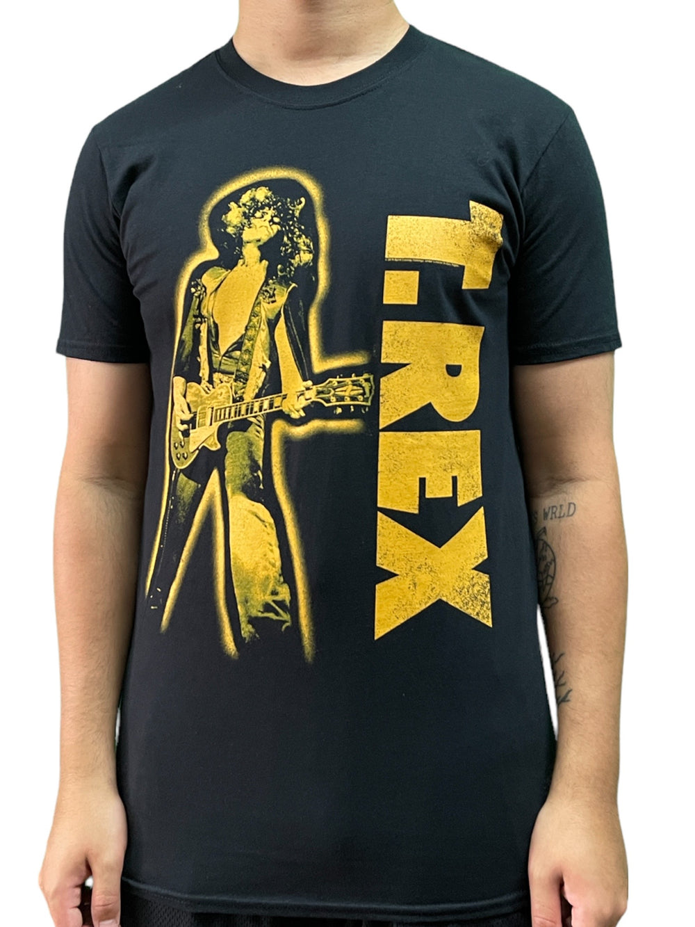T.REX - Marc Bolan GUITAR Unisex Official T Shirt Various Sizes NEW