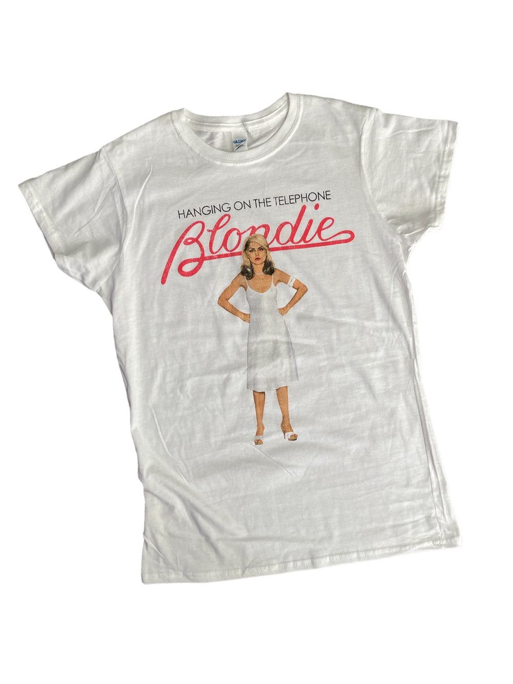 Blondie Telephone White Ladies Official T-Shirt Brand New Various Sizes