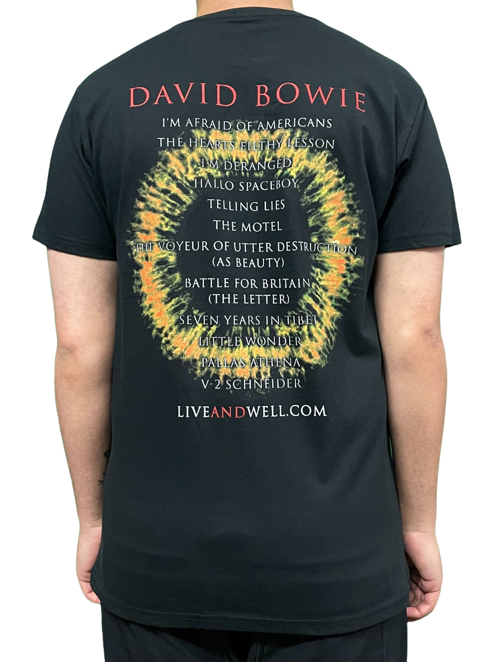 David Bowie - Live & Well Unisex Official T Shirt Various Sizes Bowie 75 Range