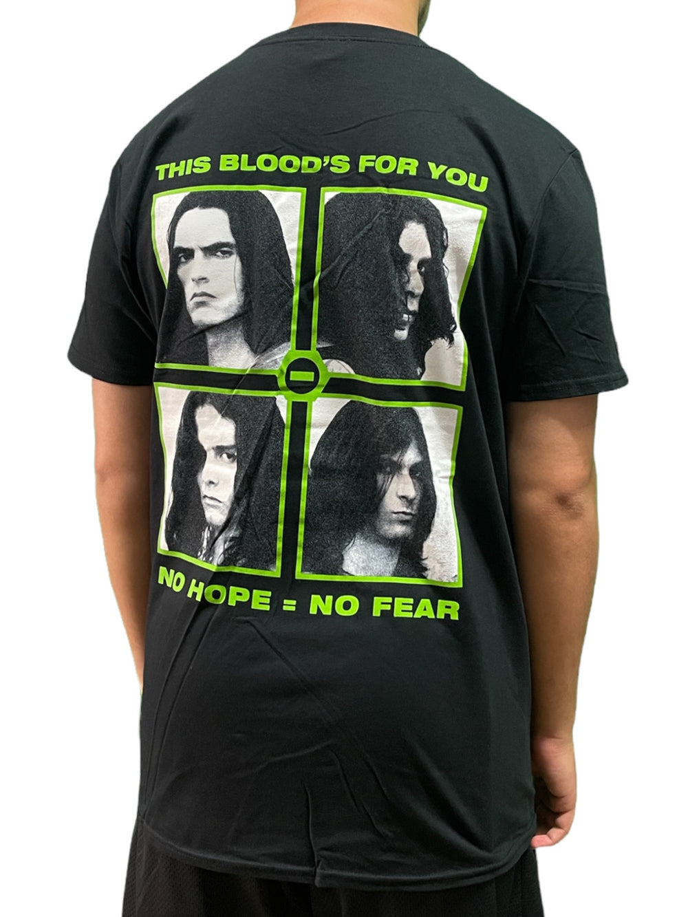 Type O Negative Green Man Unisex Official T Shirt Brand Front & Back Printed