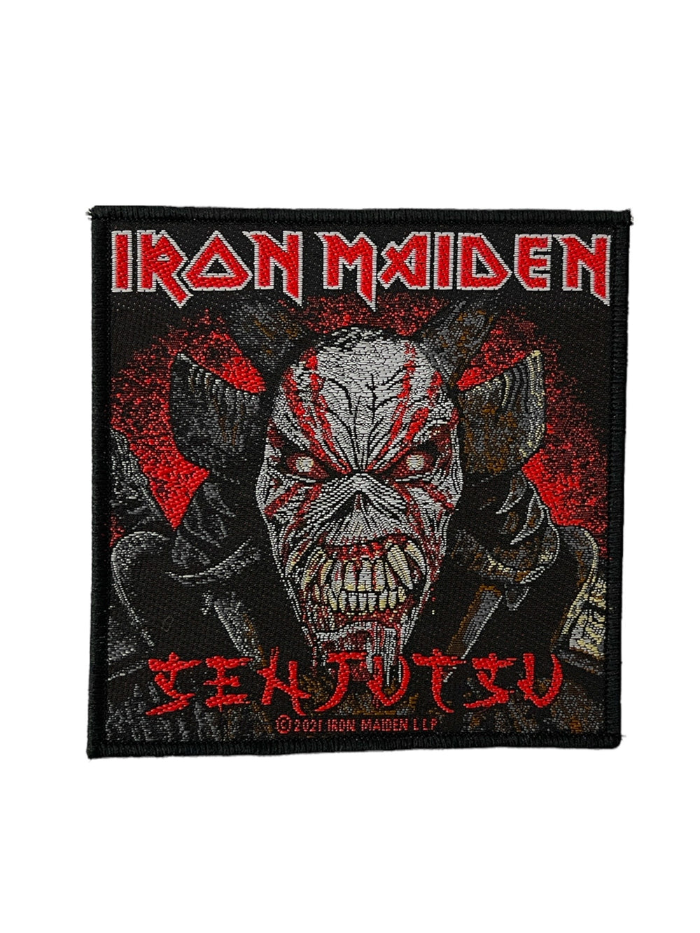 Iron Maiden Senjutsu Official Woven Patch Brand New