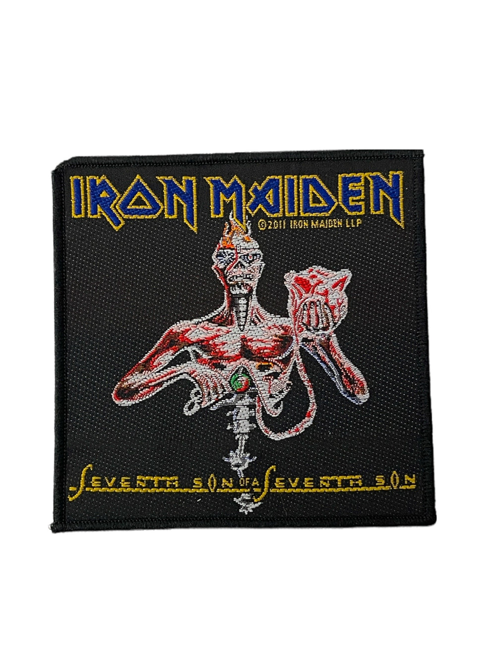 Iron Maiden Seventh Son Official Woven Patch Brand New