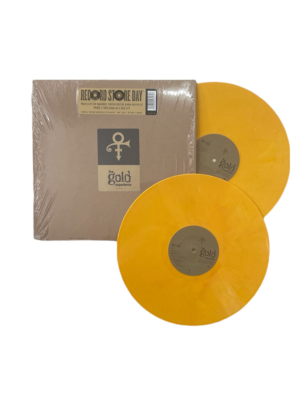 Prince 0(+> – The Gold Experience Gold Vinyl LP x 2 Record Store Day  EU Preloved: AS NEW