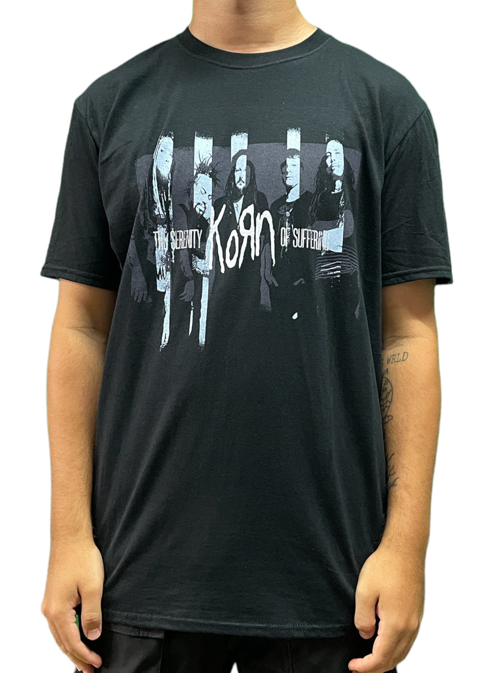 Korn BLOCK PHOTO Unisex Official T Shirt Brand New Various Sizes