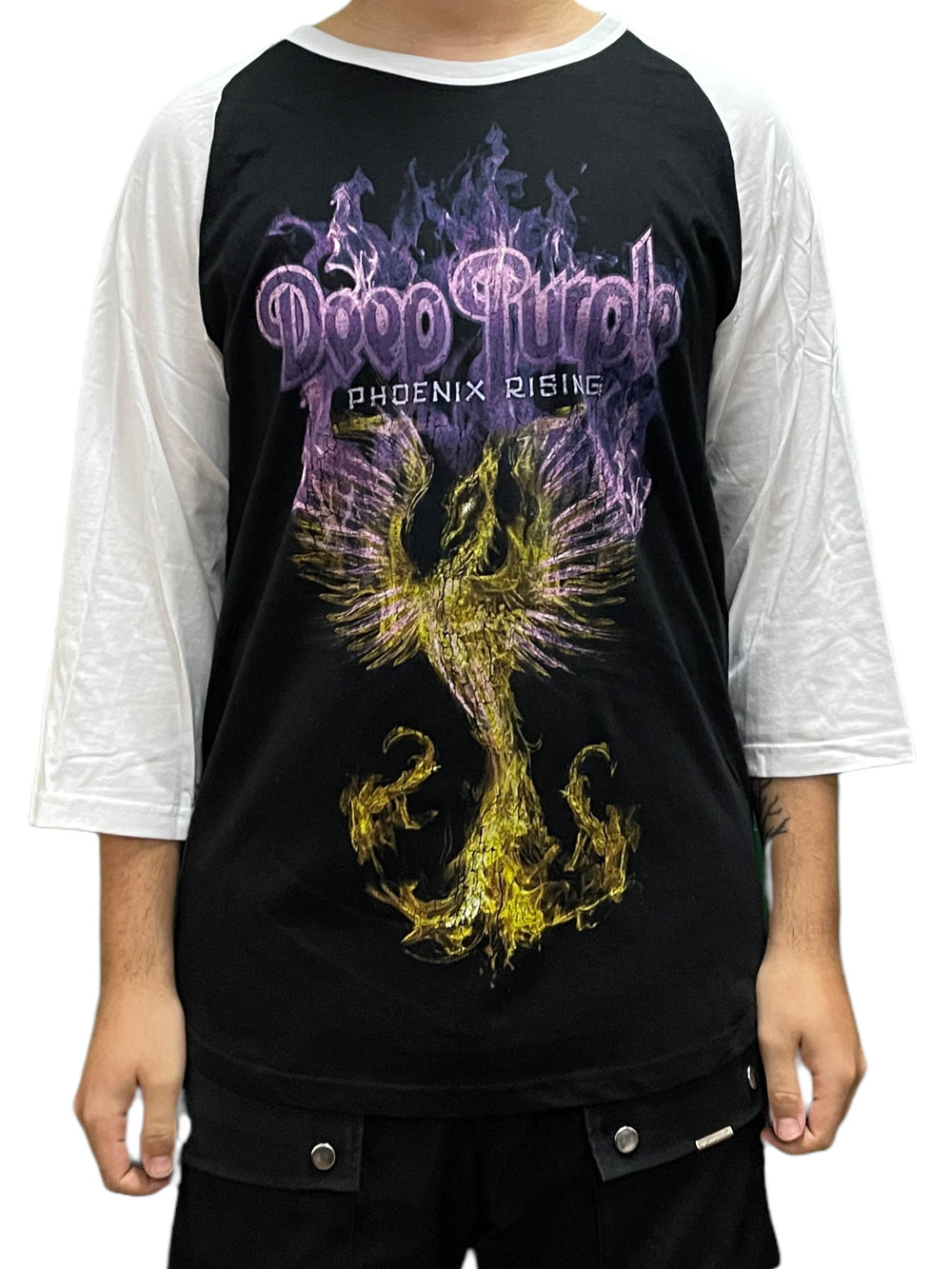 Deep Purple Long Sleeved Baseball Unisex Official T Shirt Brand New Various Sizes