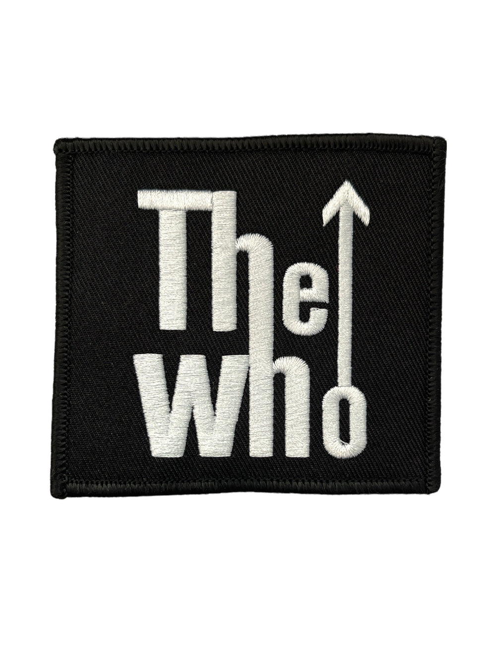 Who The - The Arrow Logo Official Woven Patch Brand New