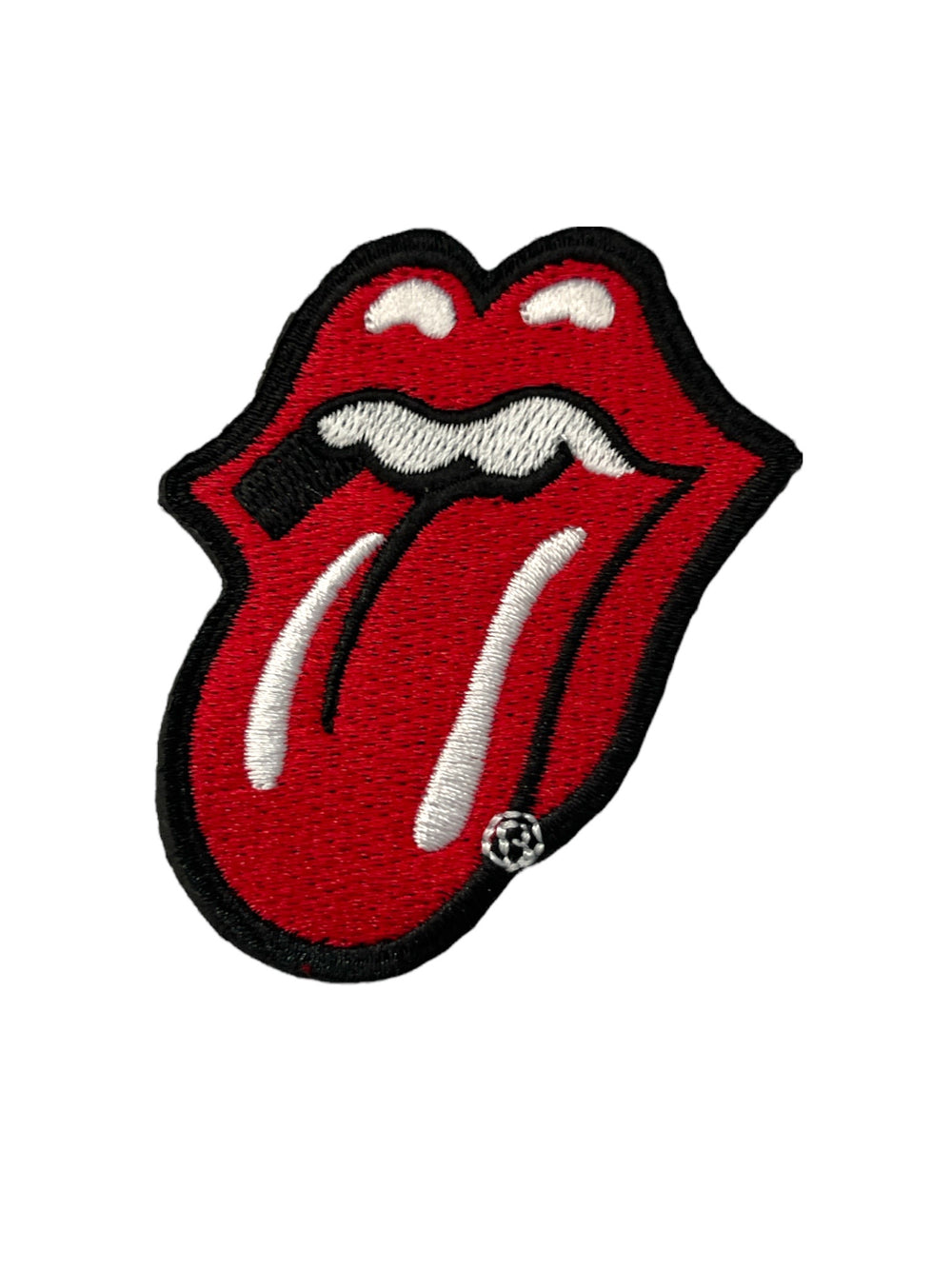 Rolling Stones The Classic Tongue Official Woven Patch Brand New 10 x 8 Large