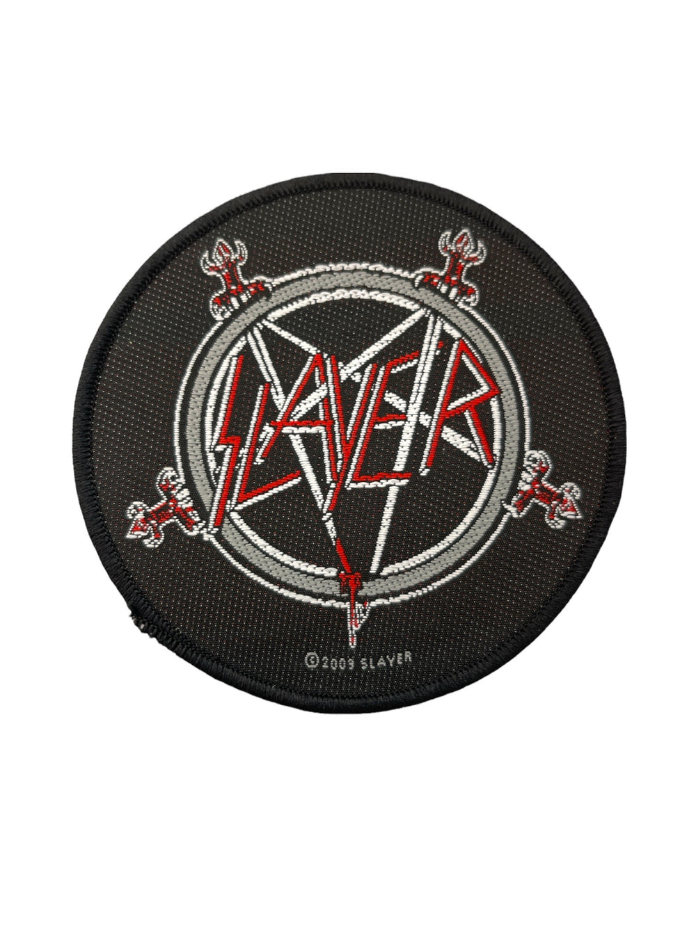 Slayer Pentangle Official Woven Patch Brand New Official