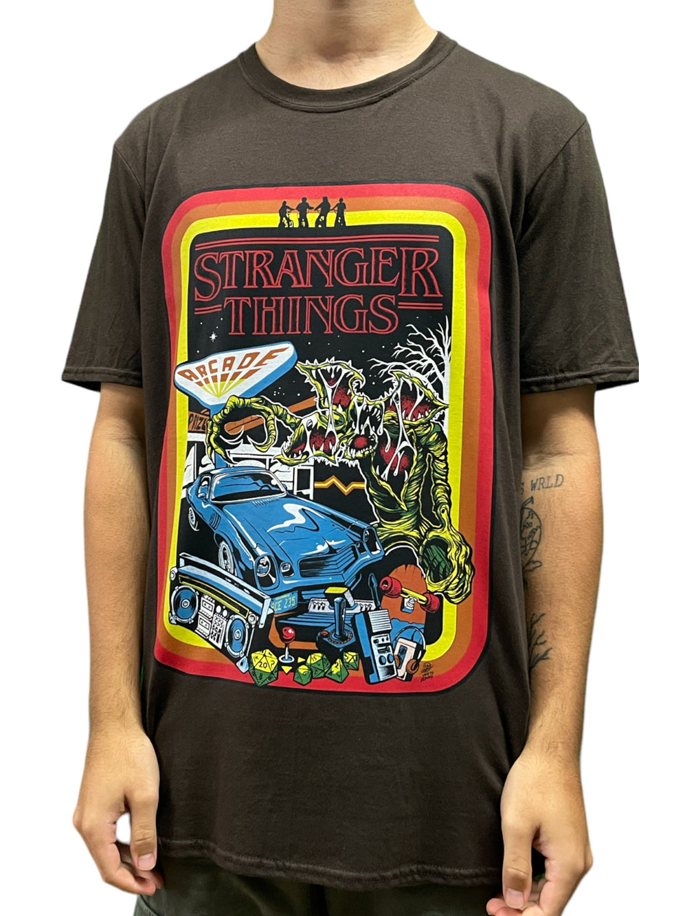 Stranger Things Retro Poster Unisex Official T Shirt Brand New Various Sizes