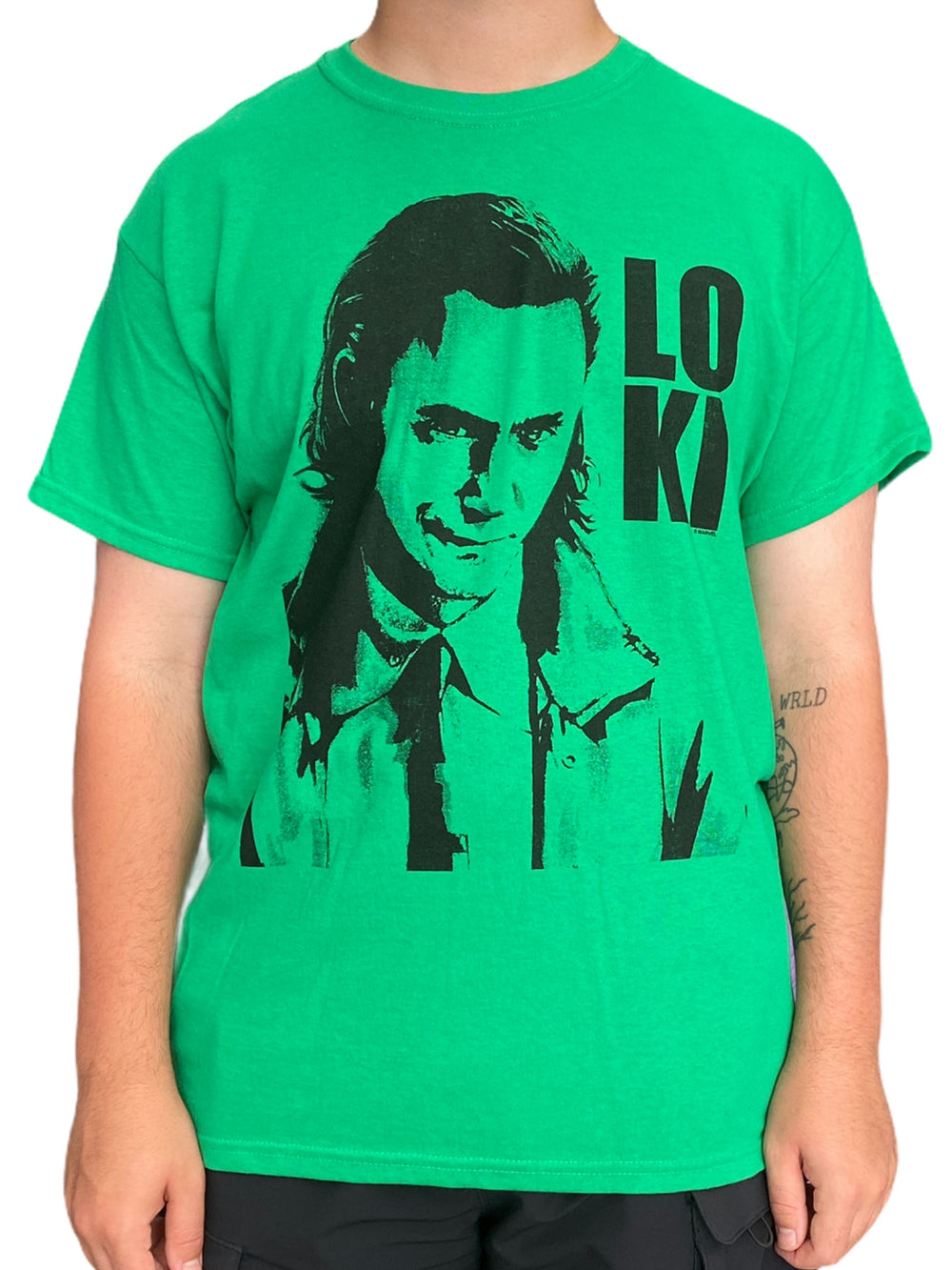 Marvel Loki Headshot  Comics Unisex Official T Shirt Brand New Various Sizes