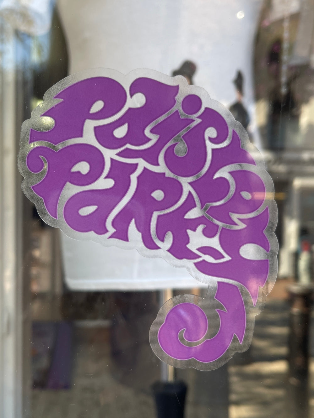 Prince – Paisley Park Official Window Decal Brand New Purple Logo NEW