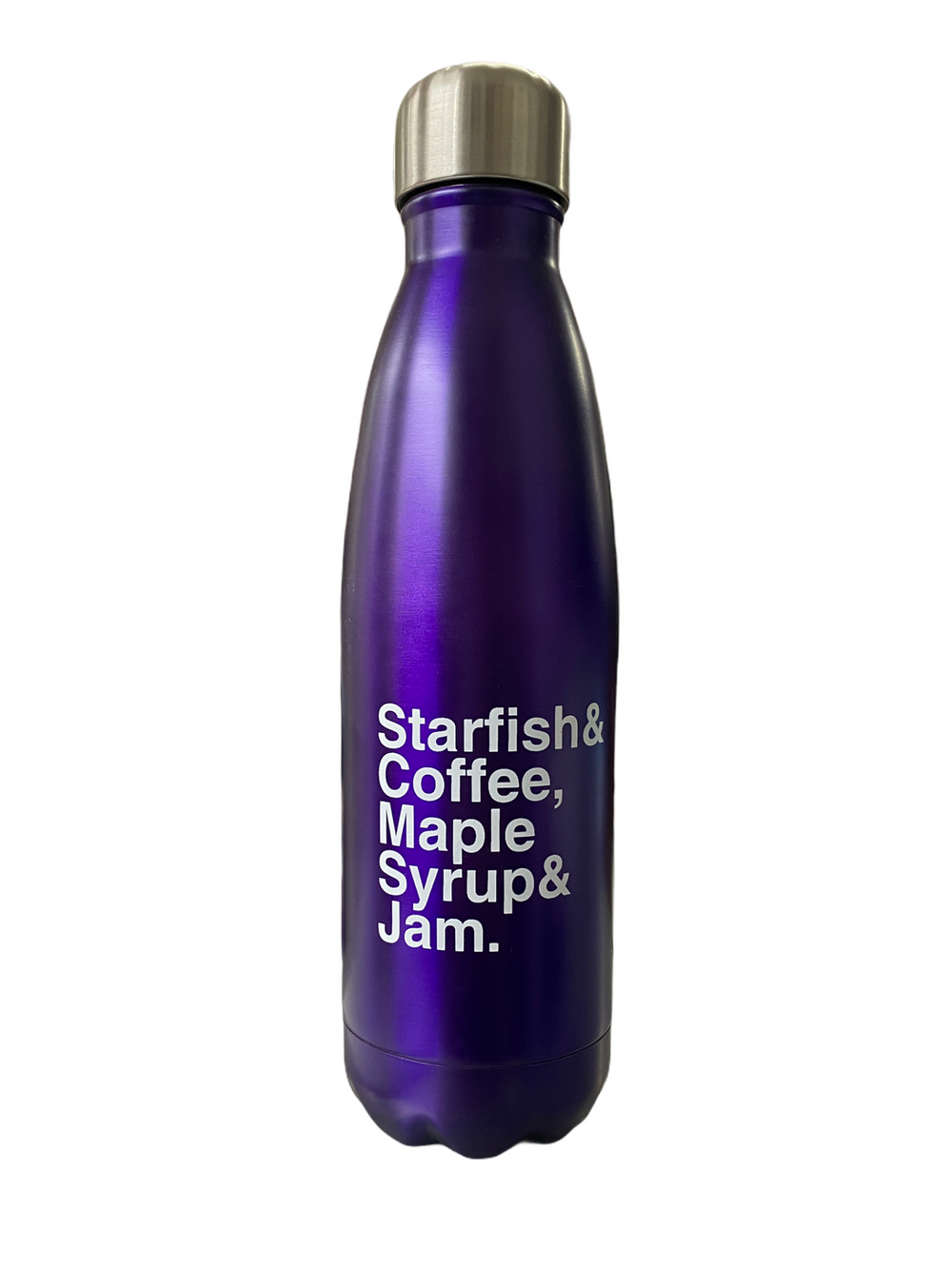 Prince – Starfish & Coffee Official Double Walled Aluminium Drinks Flask Purple Prince
