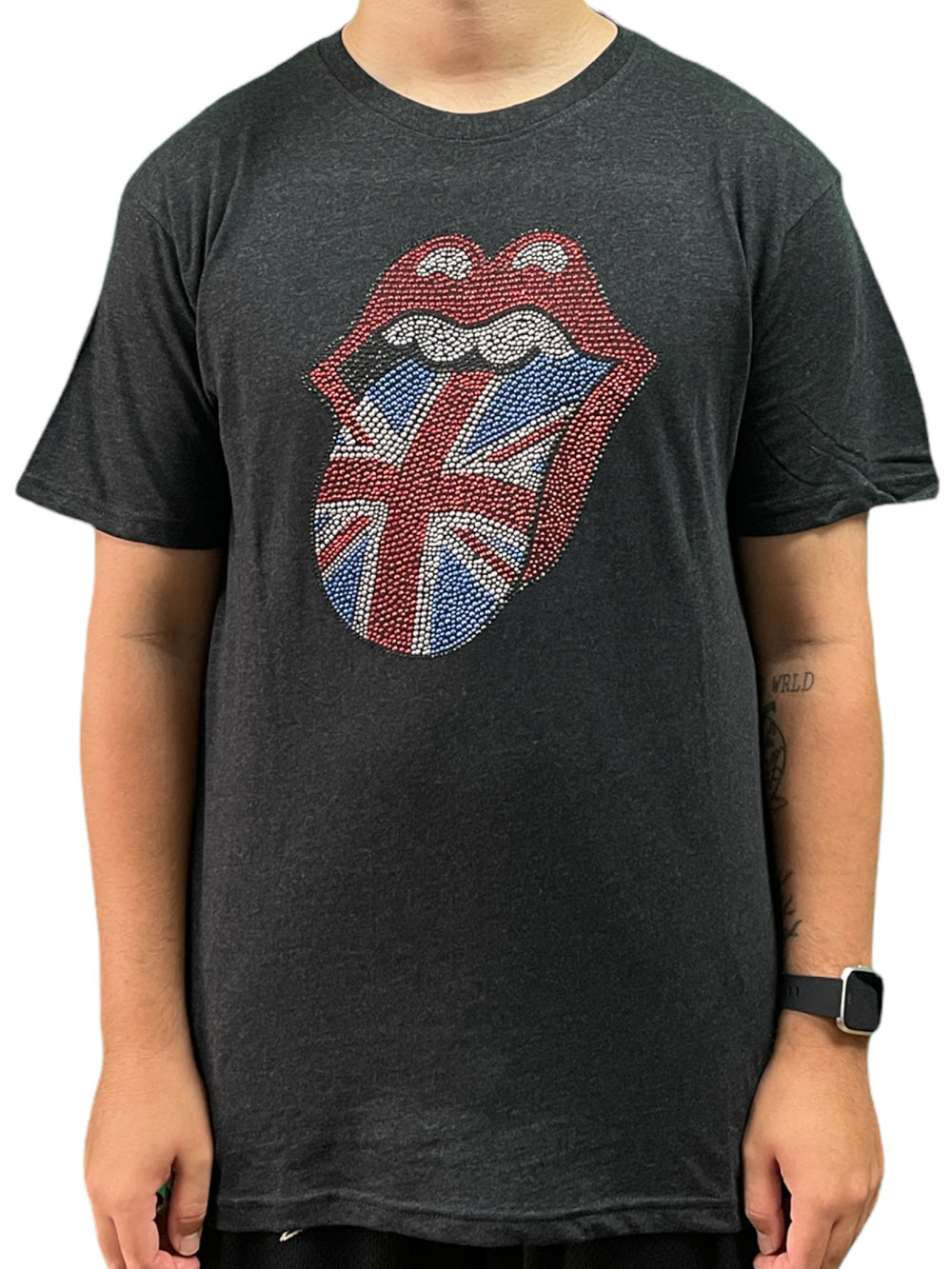 Rolling Stones The - RHINSTONE Unisex Official T Shirt Various Sizes NEW