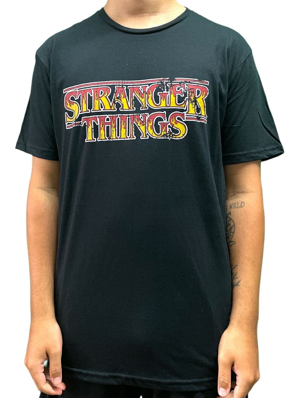 Stranger Things Fire Logo Unisex Official T Shirt Brand New Various Sizes