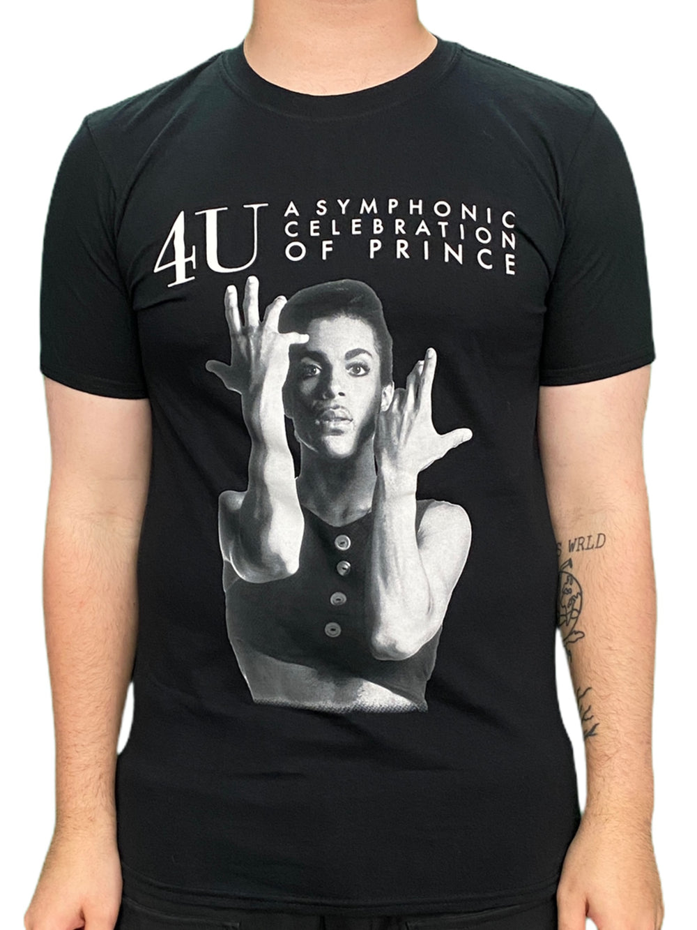 Prince – Official 4U A Symphonic Celebration Unisex T Shirt MEDIUM
