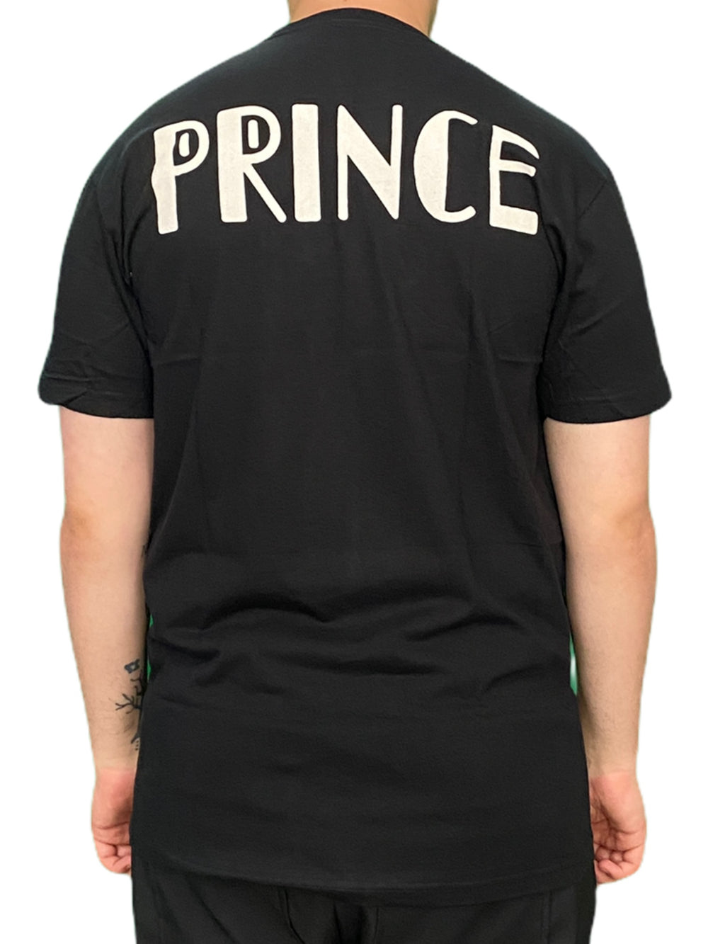 Prince – Official Controversy Jumbo Print Unisex T Shirt Back Print LARGE