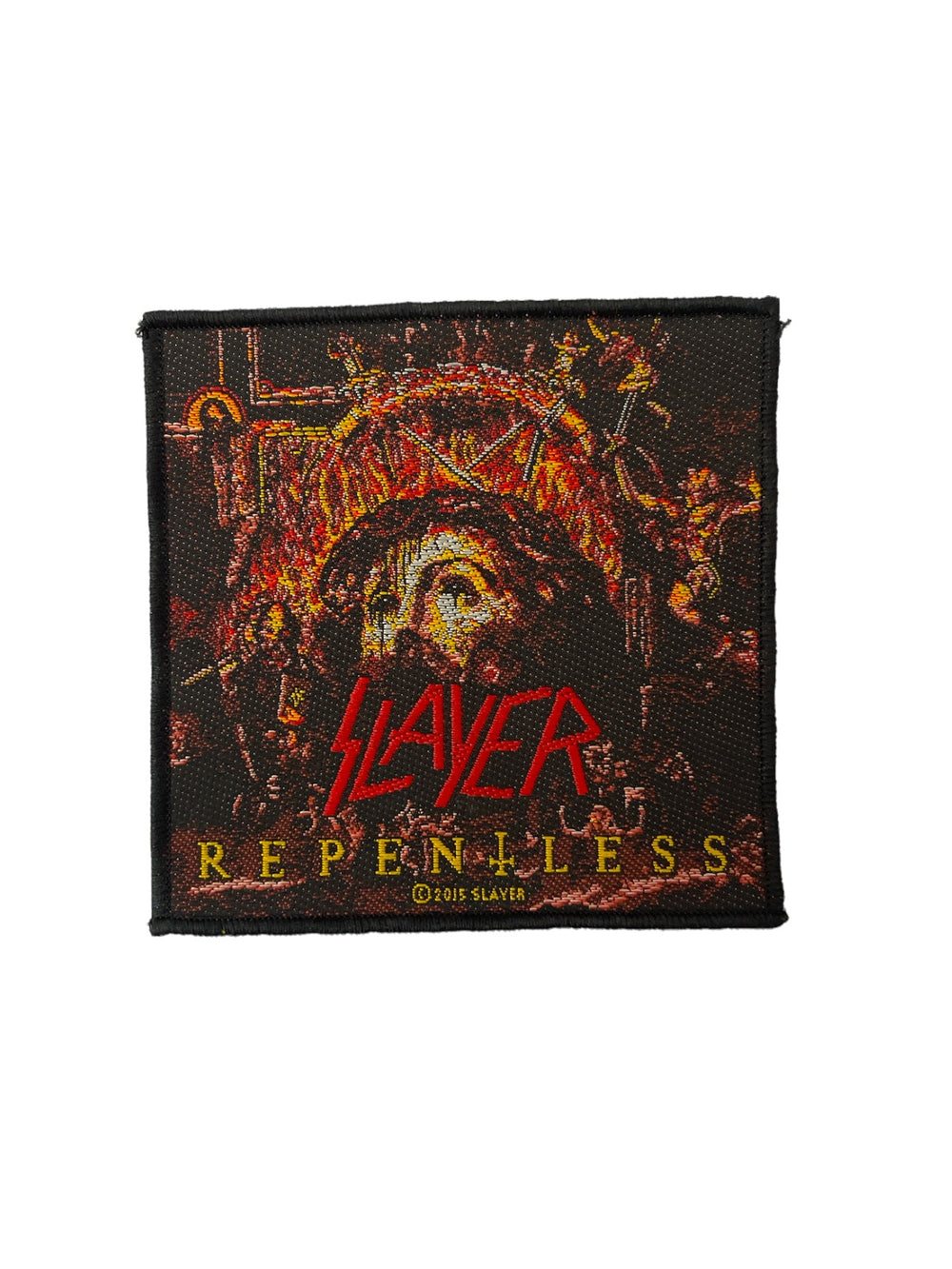 Slayer Repentless Official Sew On Woven Patch Brand New