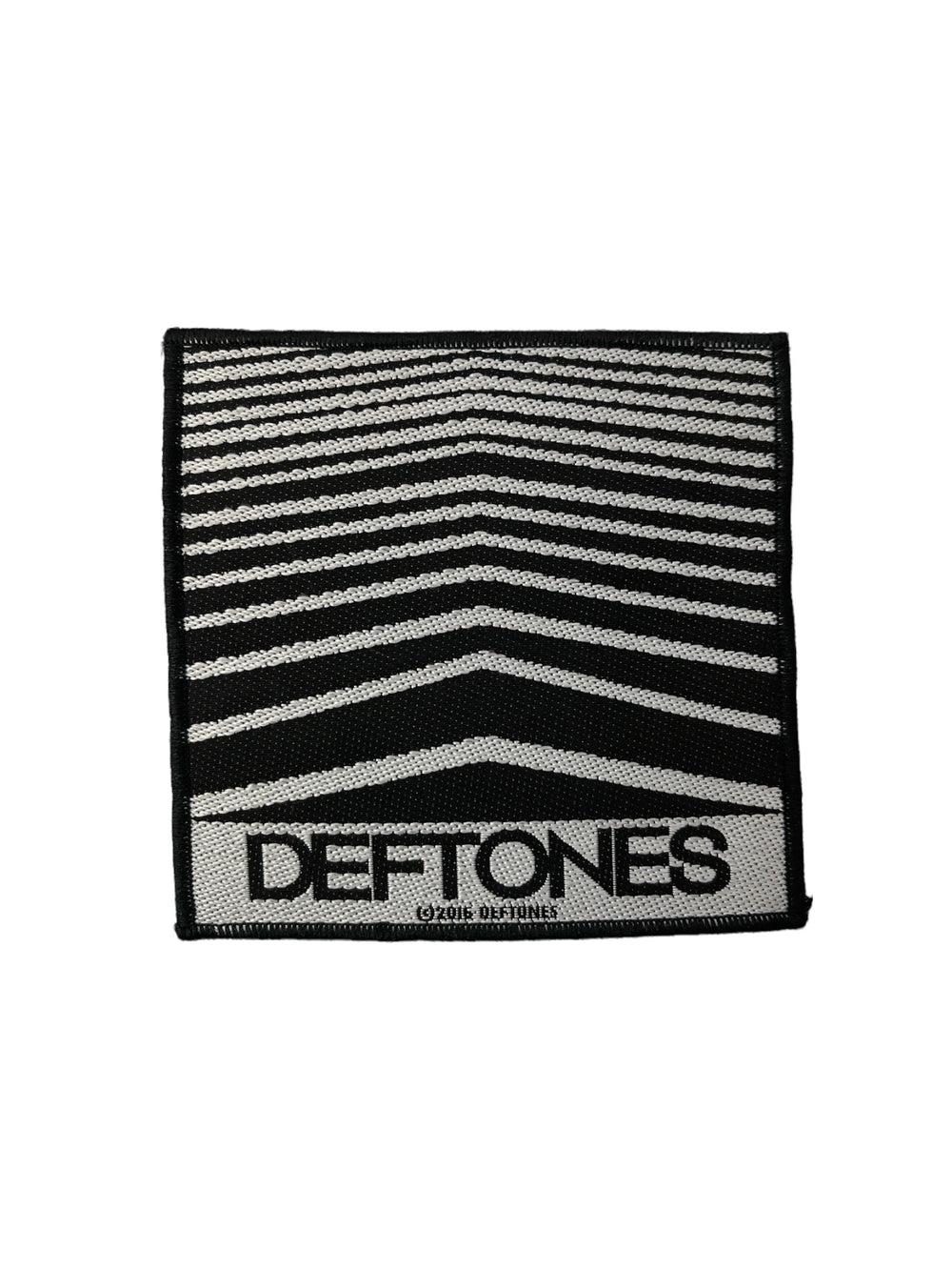 Deftones Stripes  Official Sew On Woven Patch Brand New