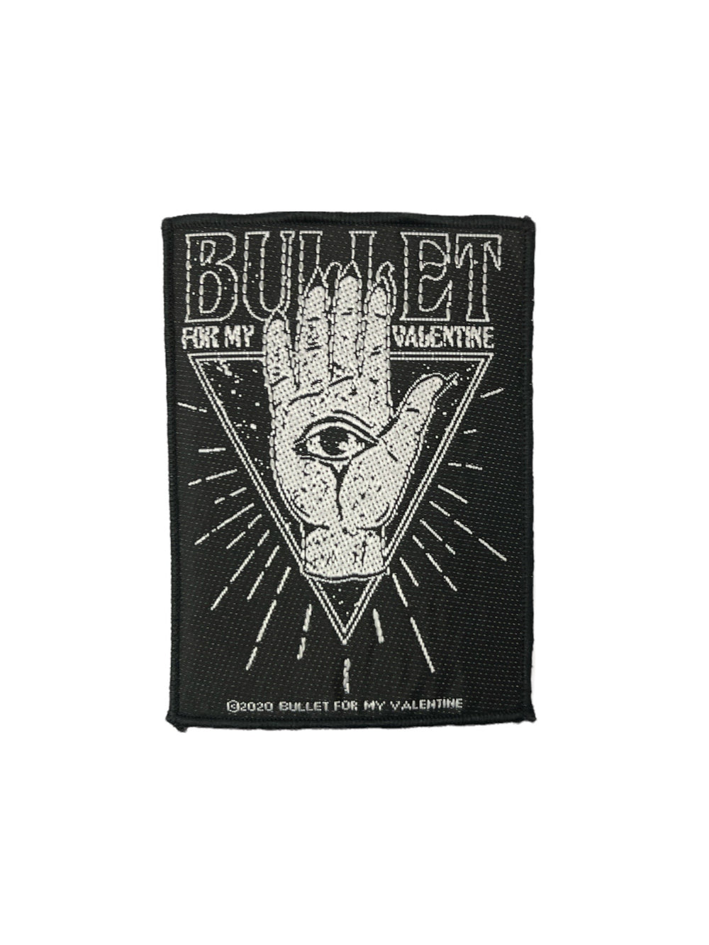 Bullet For My Valentine Hand Official Sew On Woven Patch Brand New