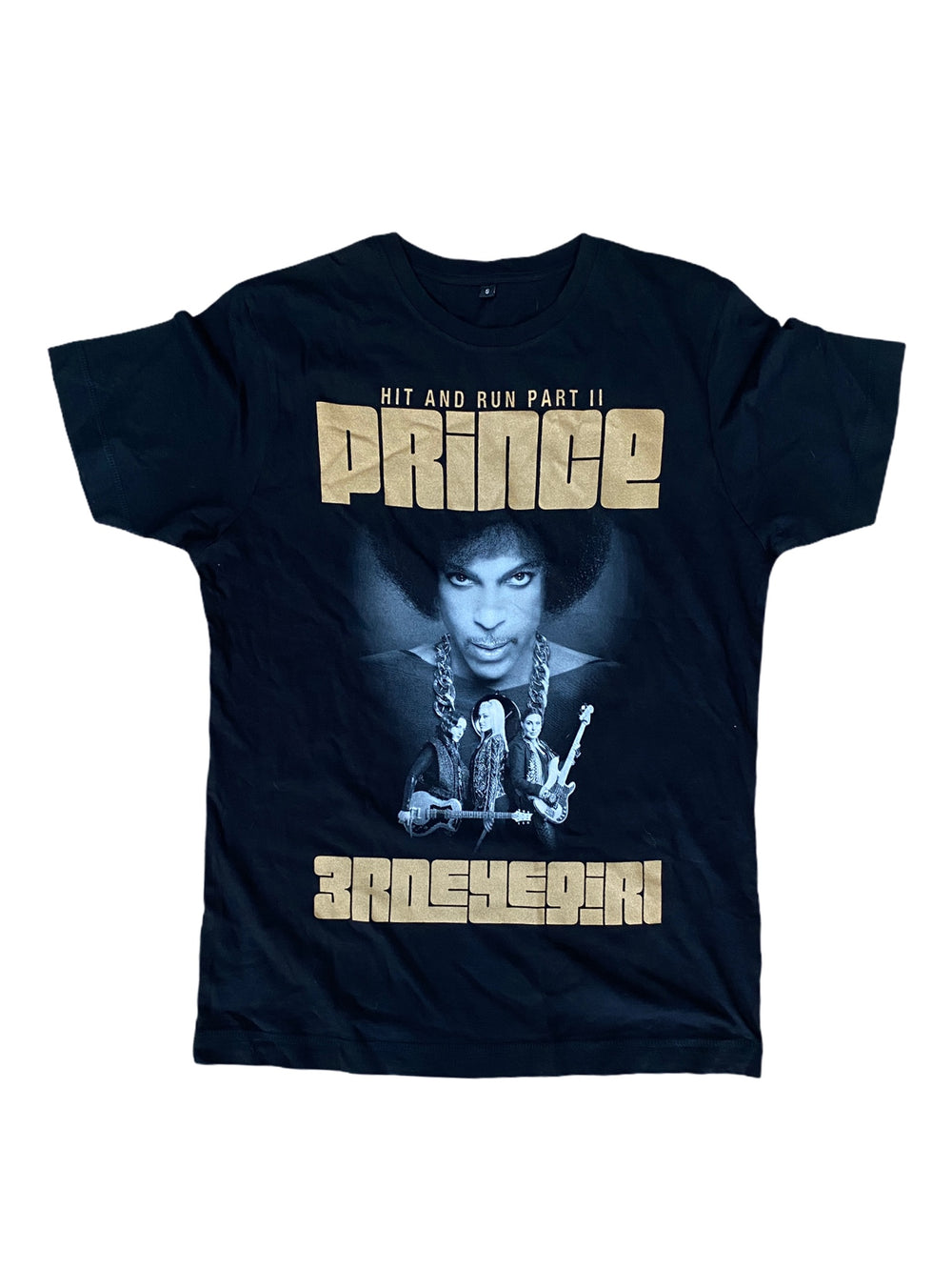 Prince – 3RDEYEGIRL Official Tour Unisex T Shirt Back Printed SMALL